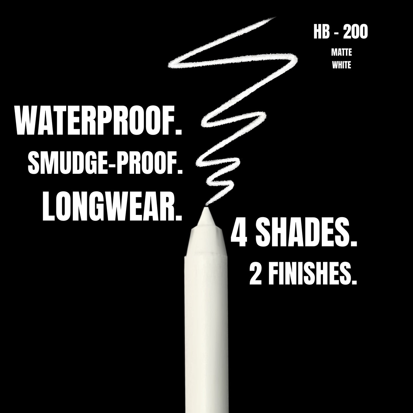 GEL EYELINER HB - 200